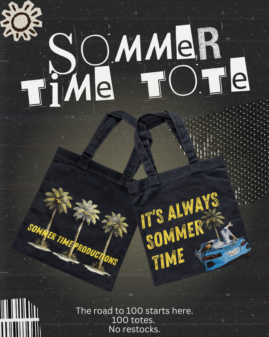 It's Always Sommer Time Tote — Limited Edition